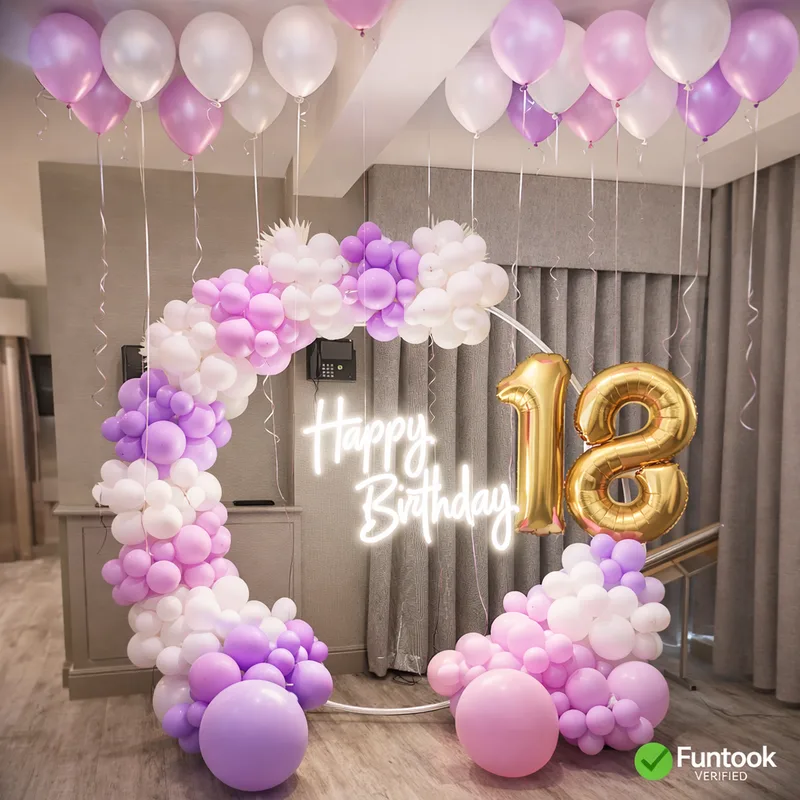 Birthday decor services at Home 2