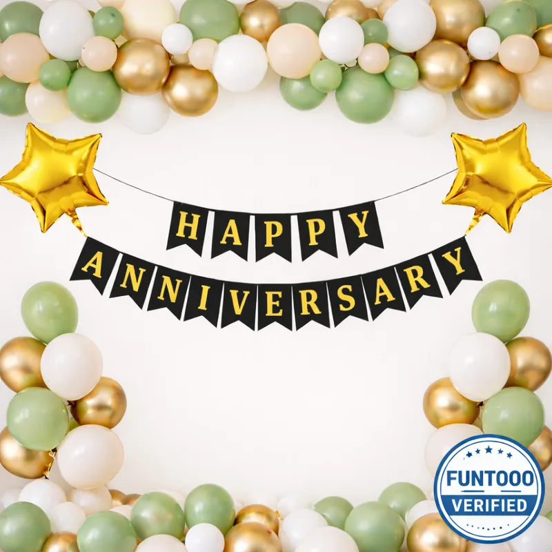 Balloon Decoration for anniversary in Room 2