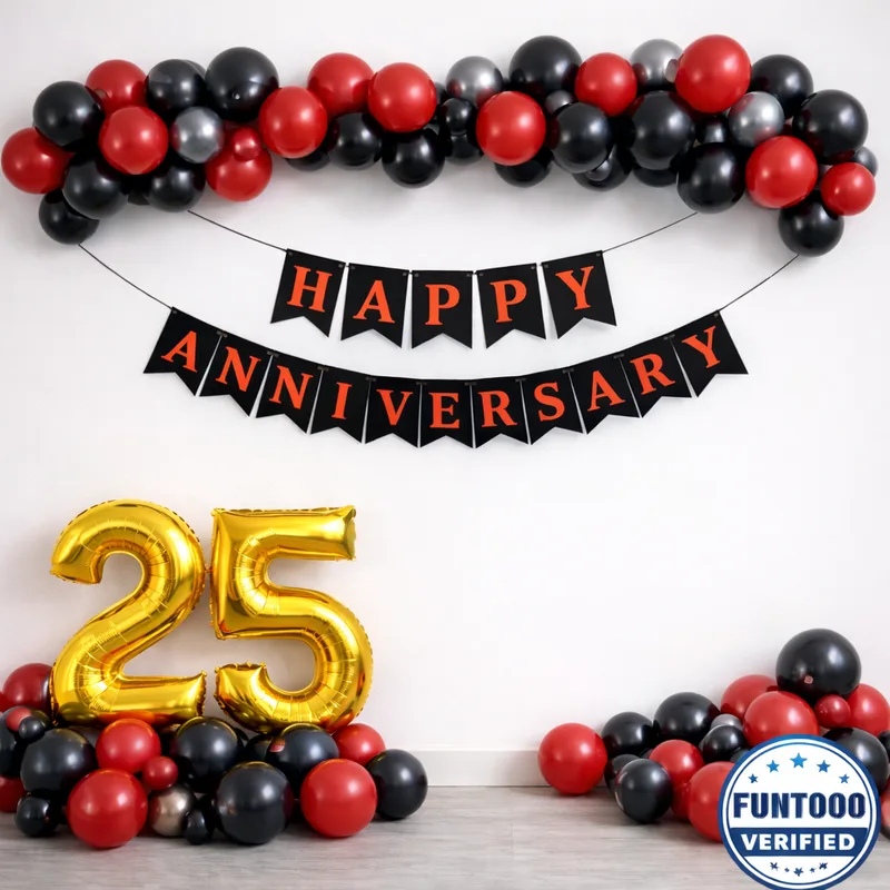 Anniversary Balloon Arch Decoration 2