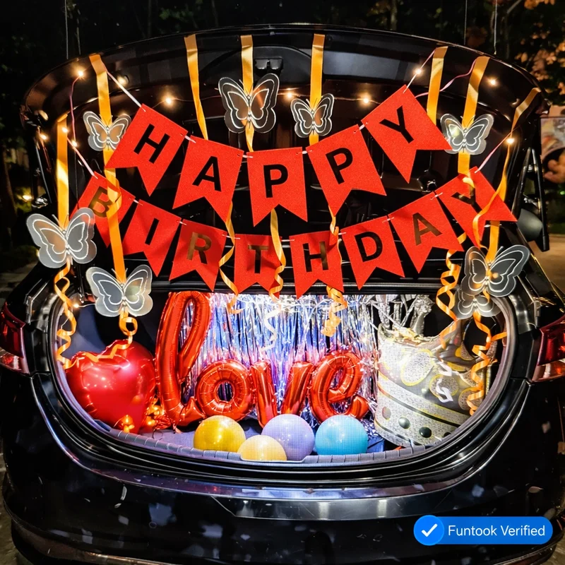 Car Decoration for Birthday 1