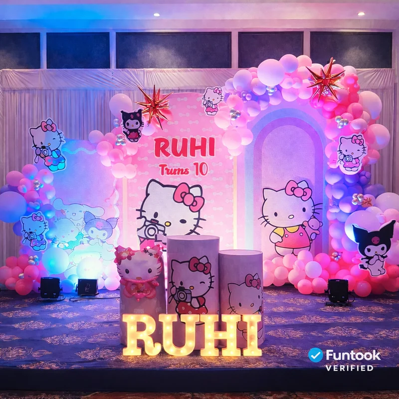 Hello kitty Theme Decoration 