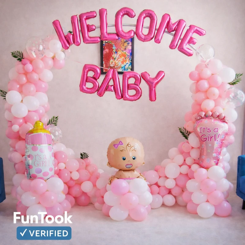 Welcome Home Balloon Decoration  2