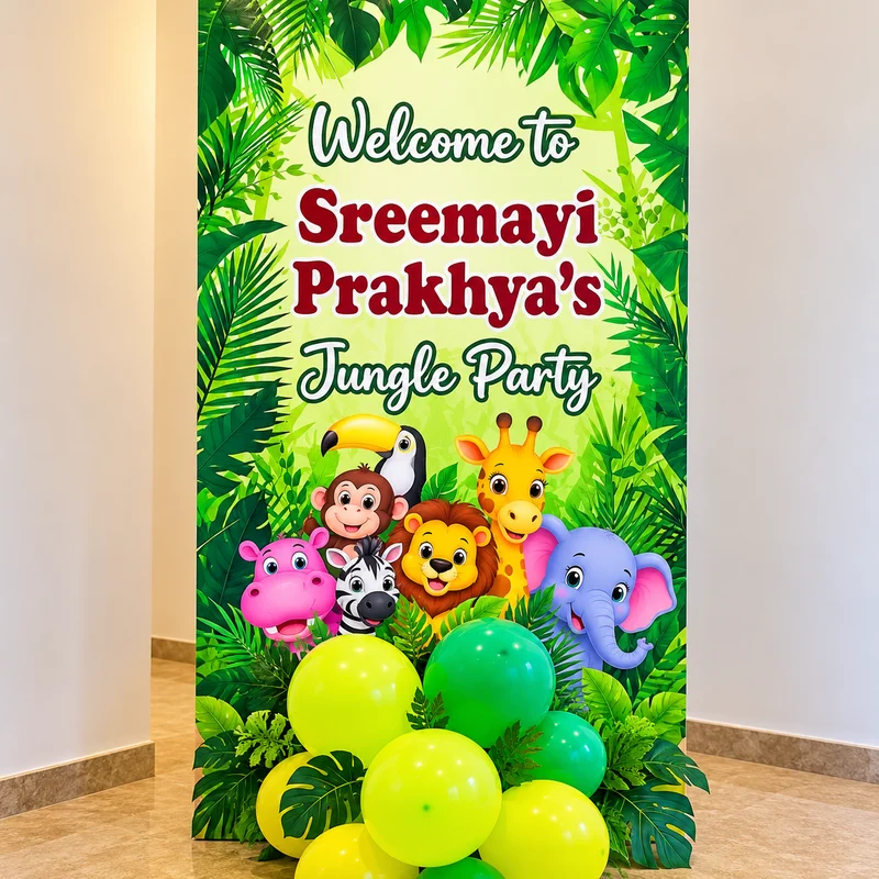 Jungle Safari Party Decoration 2