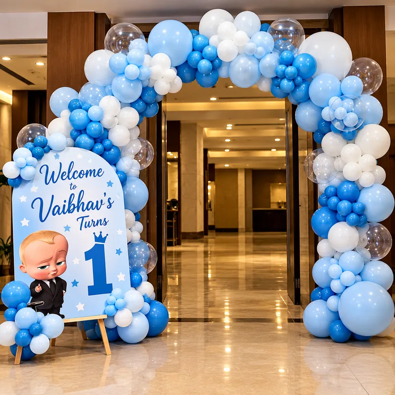 Royal Boss Baby Birthday Decor  2